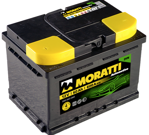 Аккумуляторная батарея MORATTI 60 Ah 600 A (D43)